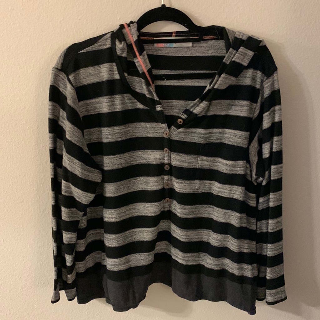 Free People Hoodie Runs Large